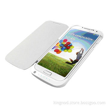 Power Bank Case for Galaxy S4 with 2,500mAh, Polymer Battery, 5V/1,000mA Output